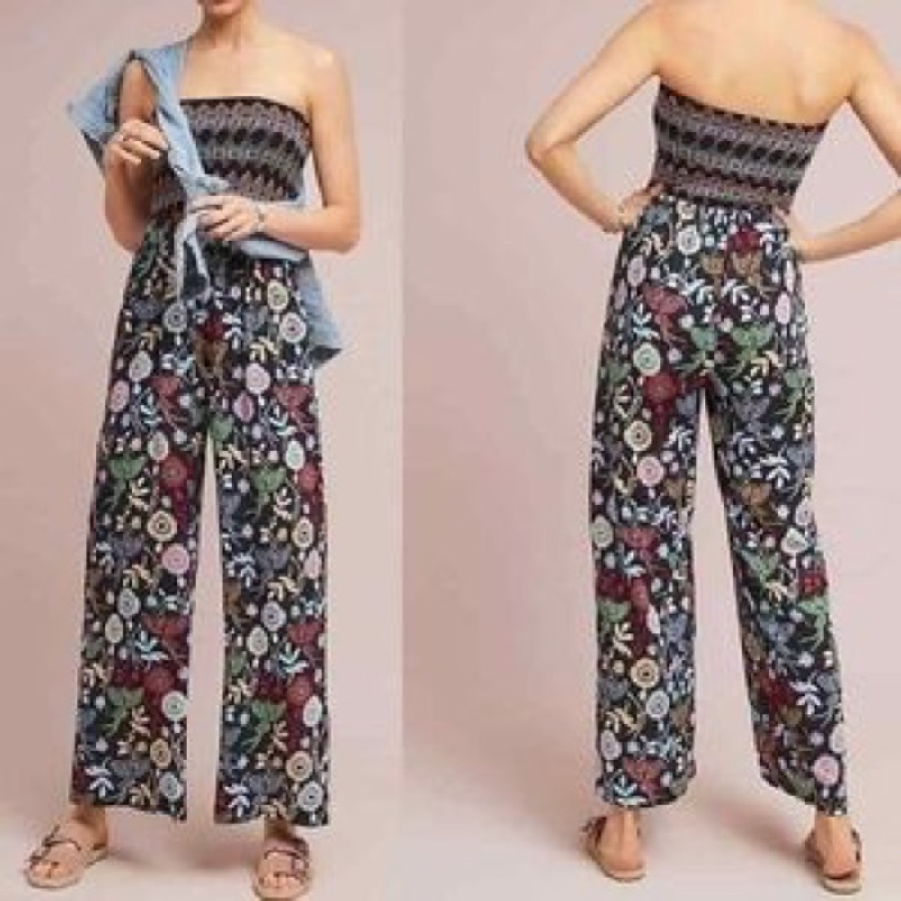 Anthropologie One September Crisfield Jumpsuit S